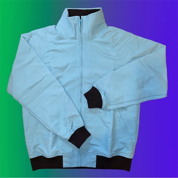 OUTDOOR VOICES Men’s Blue Zip Jacket - Picture 1 of 2